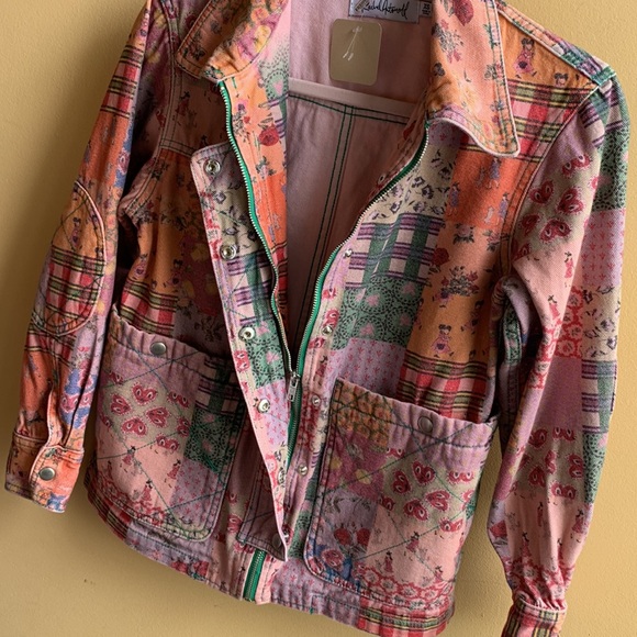 Rachel Antonoff Jackets & Blazers - NWT Rachel Antonoff Lizzie Nana’s Quilt Print Patchwork Jacket Size XS